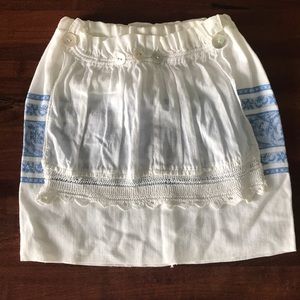 Little house linen skirt